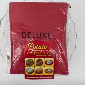 Potato Express Microwave Potato Cook Bag Deluxe Restaurant‎ Quality Recipe Guide